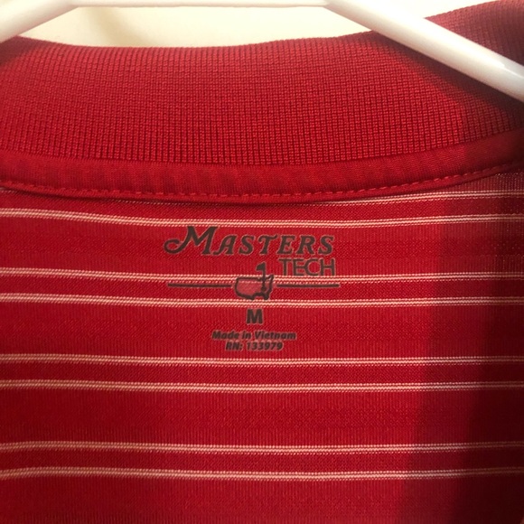 Red Master’s Golf Polo - Picture 3 of 3